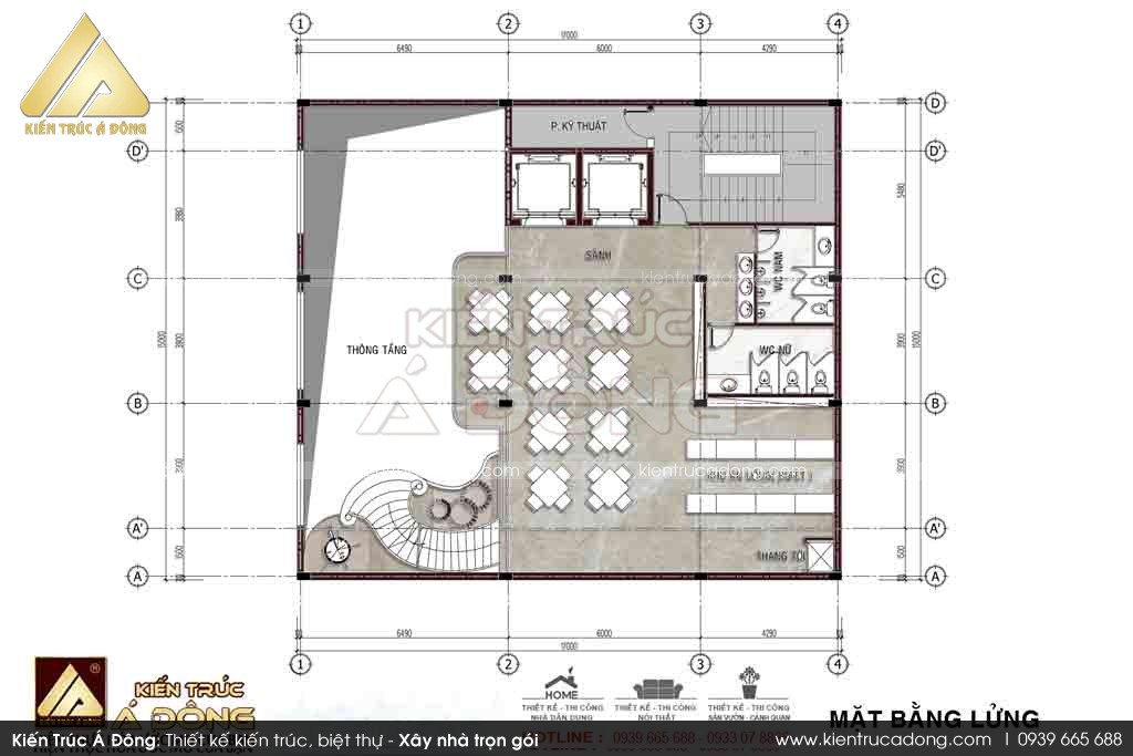 Mẫu thiết kế khách sạn 3 sao tại Đà Nẵng