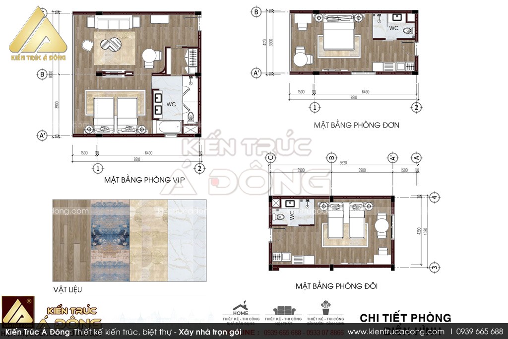 Mẫu thiết kế khách sạn 3 sao tại Đà Nẵng