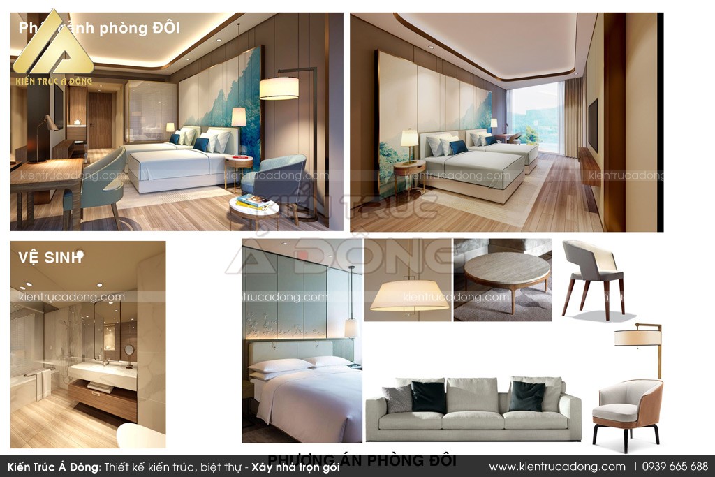 Mẫu thiết kế khách sạn 3 sao tại Đà Nẵng