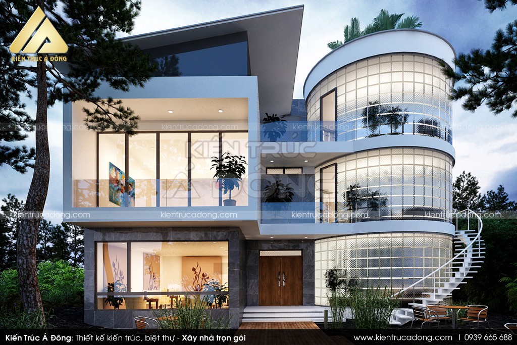 biệt thự 3 tầng 200m2