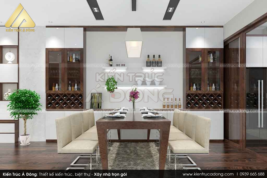 Mẫu nhà phố 3 tầng phong cách hiện đại tại Quảng Ninh
