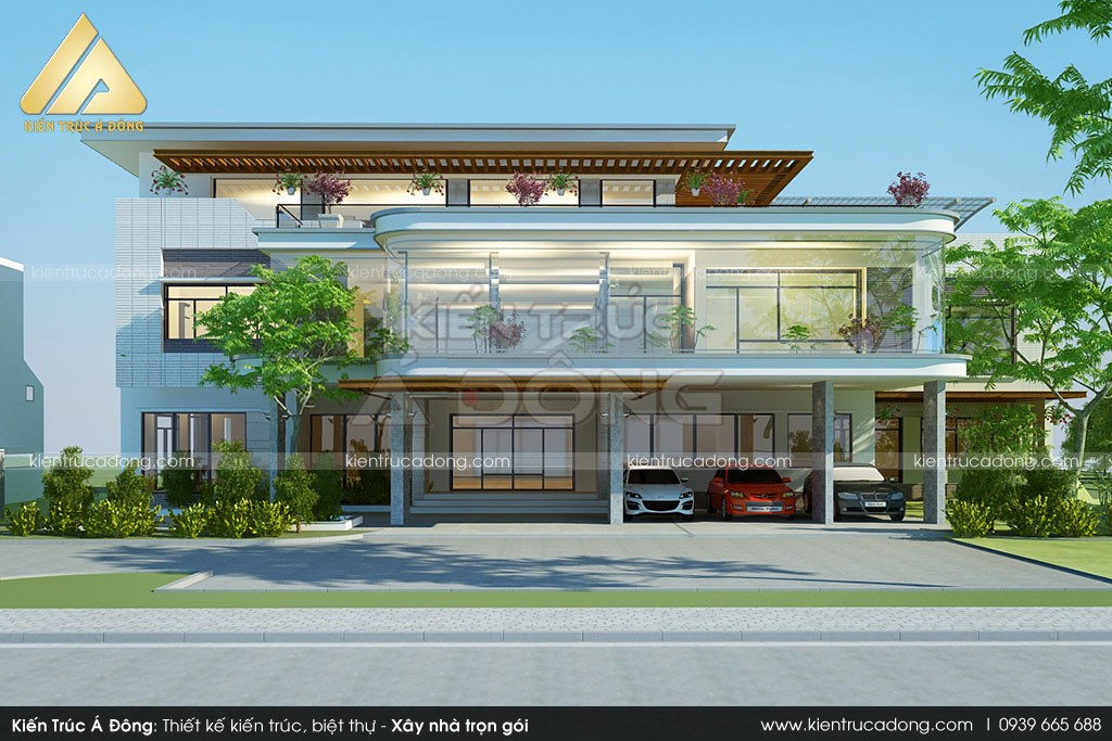 Thiết kế dinh thự tại Quảng Nam