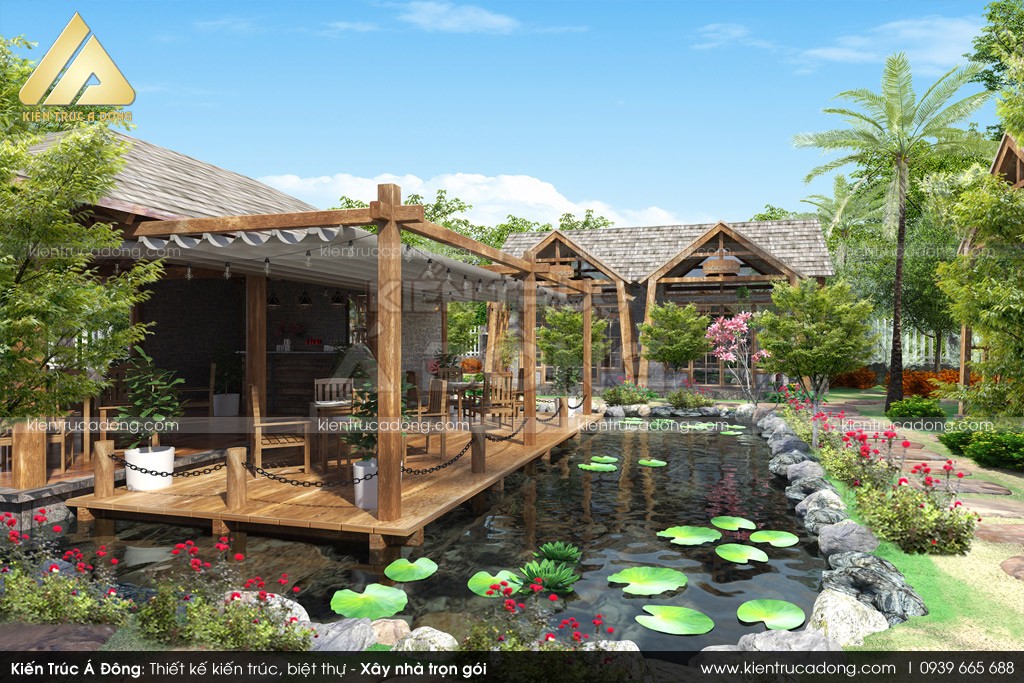 Mẫu thiết kế Khu nghỉ dưỡng Homestay tại Ninh Bình