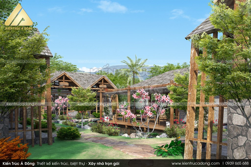 Mẫu thiết kế Khu nghỉ dưỡng Homestay tại Ninh Bình