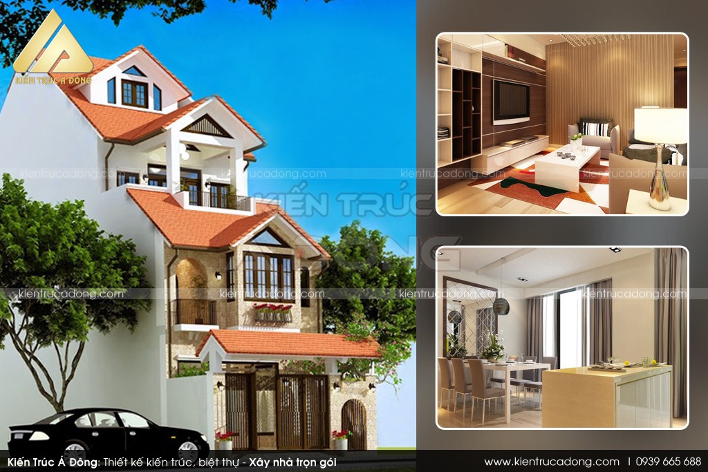 Mẫu thiết kế biệt thự đẹp hiện đại TP Hà Nội